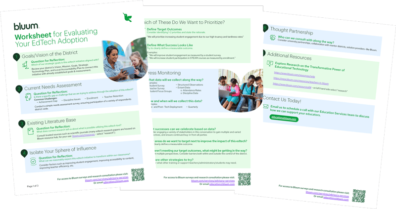 bluum tip sheet