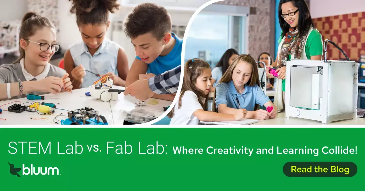 STEM Labs, Fab Labs, Hands-on Learning, Education Technology, Student Innovation, Curriculum Development, Career Readiness, K-12 Education, School Technology, Future of Education,